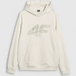 4F SWEATSHIRT, CREME/1585