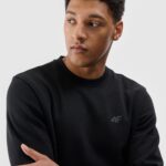 4F SWEATSHIRT, DEEP BLACK/1767