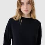 4F SWEATSHIRT, DEEP BLACK/1576