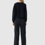 4F SWEATSHIRT, DEEP BLACK/1576