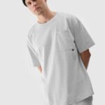 4F TSHIRT, COLD LIGHT GREY MELANGE/2059
