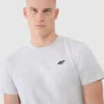 4F TSHIRT, COLD LIGHT GREY MELANGE/2256