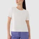4F TSHIRT FNK, OFF WHITE/1236