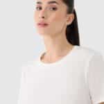 4F TSHIRT FNK, OFF WHITE/1236