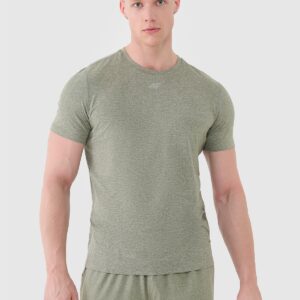 4F TSHIRT FNK, OLIVE MELANGE/1344