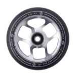stricker gravis spoked pro scooter wheel 110mm raw str 104193