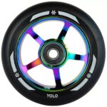 union yolo pro scooter wheeel 100 mm black neochro un 105165