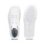 puma caven 2 0 jr puma white puma silver pu 393837 02 4