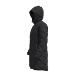 haapa wplus insulated parka jacket black ha 065 0599 p99