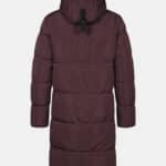 sammal w insulated parka jacket fudge maroon red ha 065 0574 c68 3