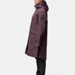 tokoi ii w dx parka fudge maroon red ha 065 0562 c68