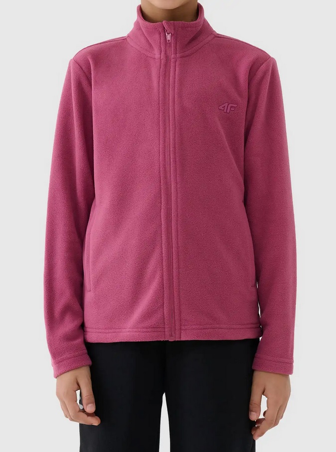 bērnu jaka fleece dark violet 4f jwaw25tflef346 50s