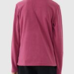 bērnu jaka fleece dark violet 4f jwaw25tflef346 50s