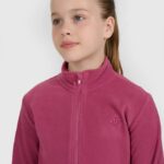 bērnu jaka fleece dark violet 4f jwaw25tflef346 50s 1