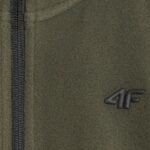 bērnu jaka fleece khaki 4f jwaw25tflem413 43s 4