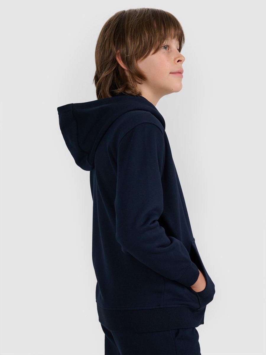 bērnu jaka sweatshirt navy 4f jwmm00tswsm1859 31s 1
