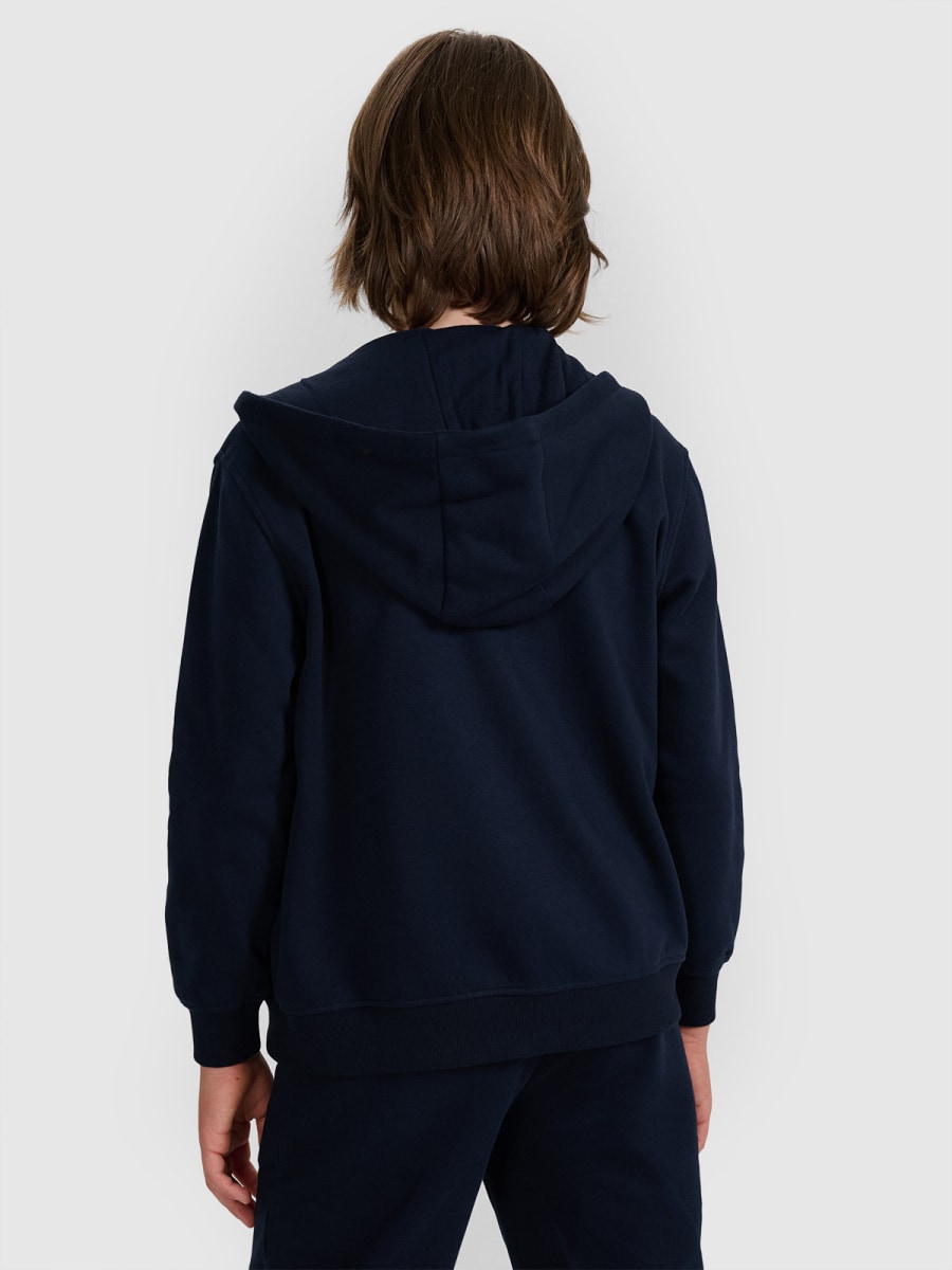 bērnu jaka sweatshirt navy 4f jwmm00tswsm1859 31s 3