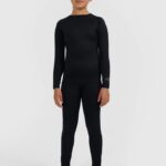 bērnu termoveļa seamless underwear deep black 4f jwaw25useau258 20s
