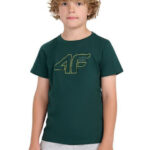 bērnu tkrekls tshirt teal 4f jwaw25ttshm2417 46s