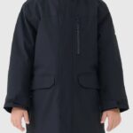 bērnu virsjaka jacket deep black 4f jwaw25tjacm221 20s