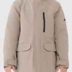 bērnu virsjaka jacket light brown 4f jwaw25tjacm221 82s