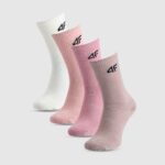 bērnu zeķes socks multicolour 4f jwaw25usocf393 90s