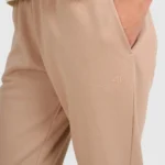 brīvā laika bikses trousers beige 4f waw25ttrof1269 83s