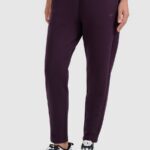 brīvā laika bikses trousers dark violet 4f waw25ttrof1197 50s