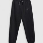 brīvā laika bikses trousers deep black 4f jwaw25ttrom1257 20s 3
