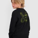 brīvā laika džemperis longsleeve deep black 4f jwaw25tlonm484 20s 1