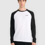 brīvā laika džemperis longsleeve white 4f waw25tlonm580 10s
