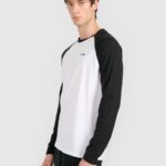 brīvā laika džemperis longsleeve white 4f waw25tlonm580 10s