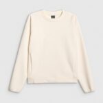 brīvā laika džemperis sweatshirt creme 4f waw25tswsf1871 12s 4