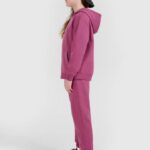 brīvā laika džemperis sweatshirt dark violet 4f jwaw25tswsf1953 50s