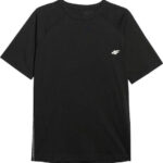 brīvā laika krekls tshirt deep black 4f waw25ttshm2373 20s