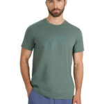 brīvā laika krekls tshirt green 4f waw25ttshm2442 41s