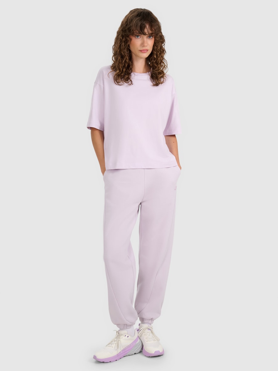 brīvā laika krekls tshirt light violet 4f waw25ttshf2350 52s 2