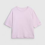 brīvā laika krekls tshirt light violet 4f waw25ttshf2350 52s 3