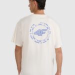 brīvā laika tkrekls tshirt creme 4f waw25ttshm2403 12s