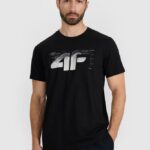 brīvā laika tkrekls tshirt deep black 4f waw25ttshm2359 20s