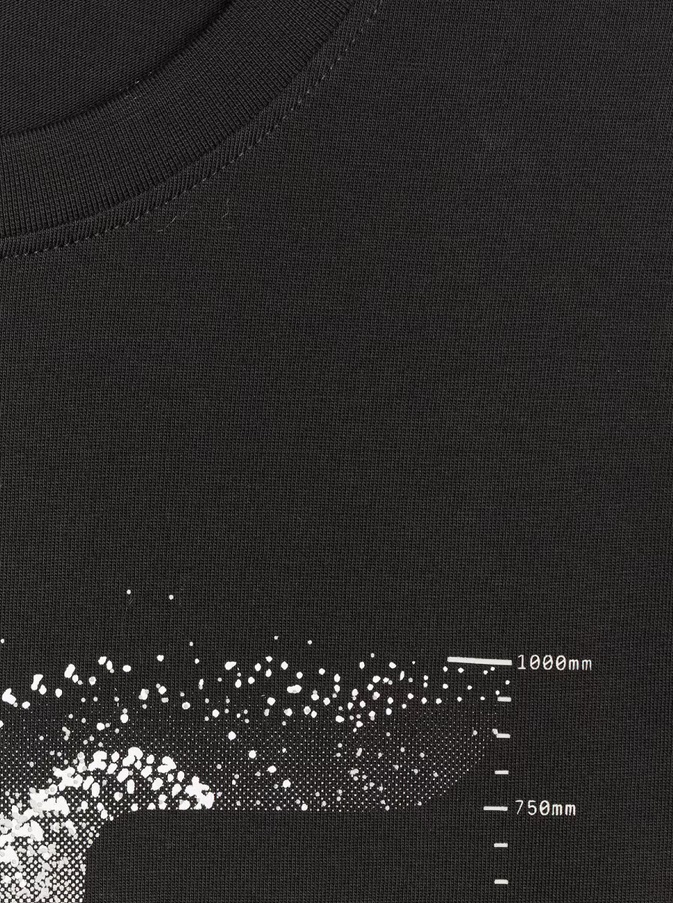 brīvā laika tkrekls tshirt deep black 4f waw25ttshm2359 20s 2