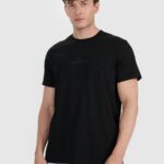 brīvā laika tkrekls tshirt deep black 4f waw25ttshm2961 20s