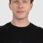 brīvā laika tkrekls tshirt deep black 4f waw25ttshm2961 20s