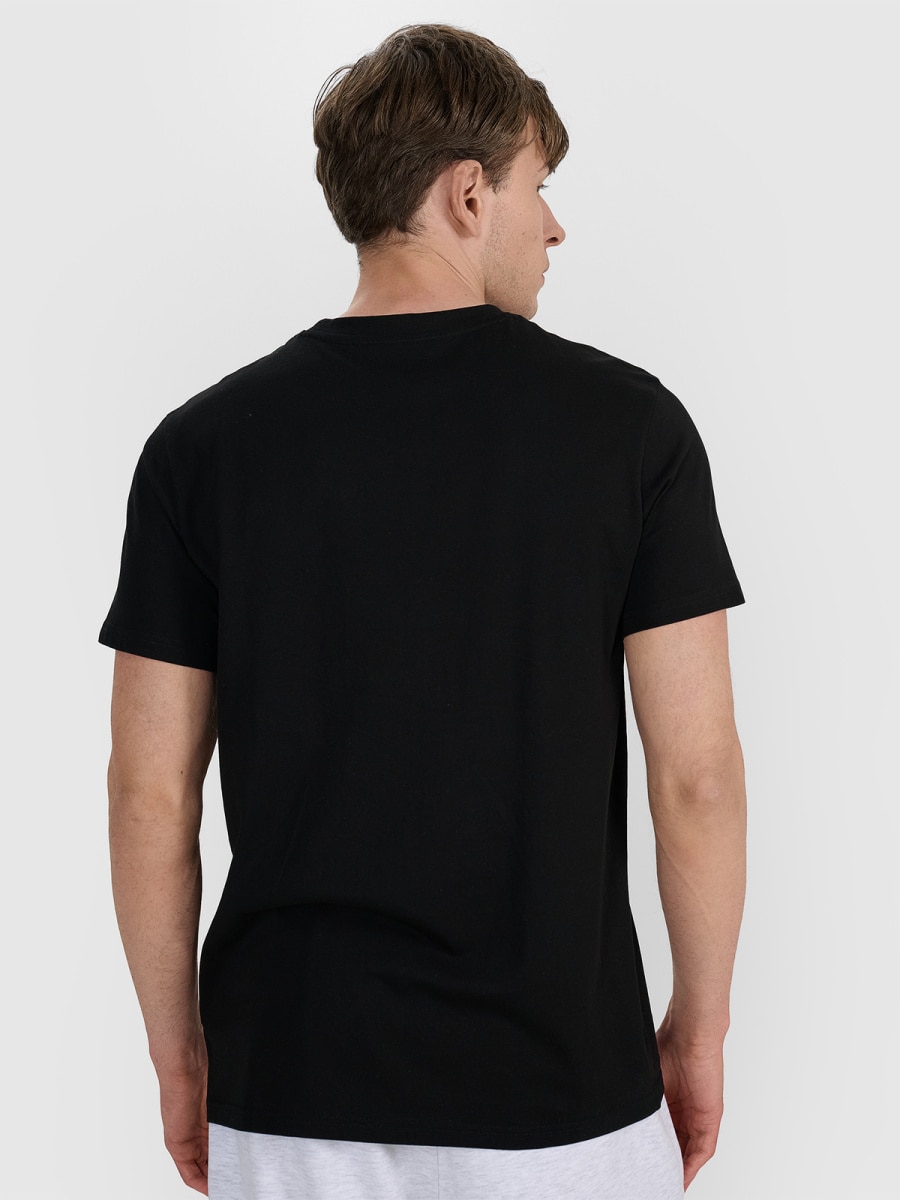 brīvā laika tkrekls tshirt deep black 4f waw25ttshm2961 20s 1