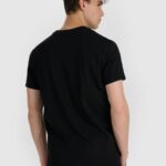 brīvā laika tkrekls tshirt deep black 4f waw25ttshm3131 20s 2