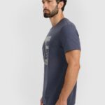 brīvā laika tkrekls tshirt middle grey melange 4f waw25ttshm3126 24m