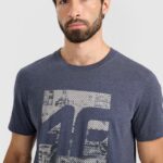 brīvā laika tkrekls tshirt middle grey melange 4f waw25ttshm3126 24m 2