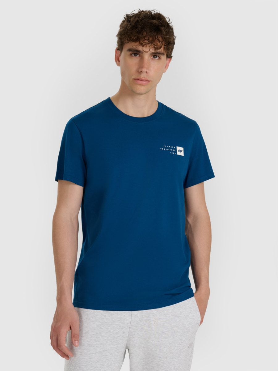 brīvā laika tkrekls tshirt teal 4f waw25ttshm3131 46s