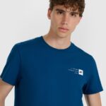 brīvā laika tkrekls tshirt teal 4f waw25ttshm3131 46s 1