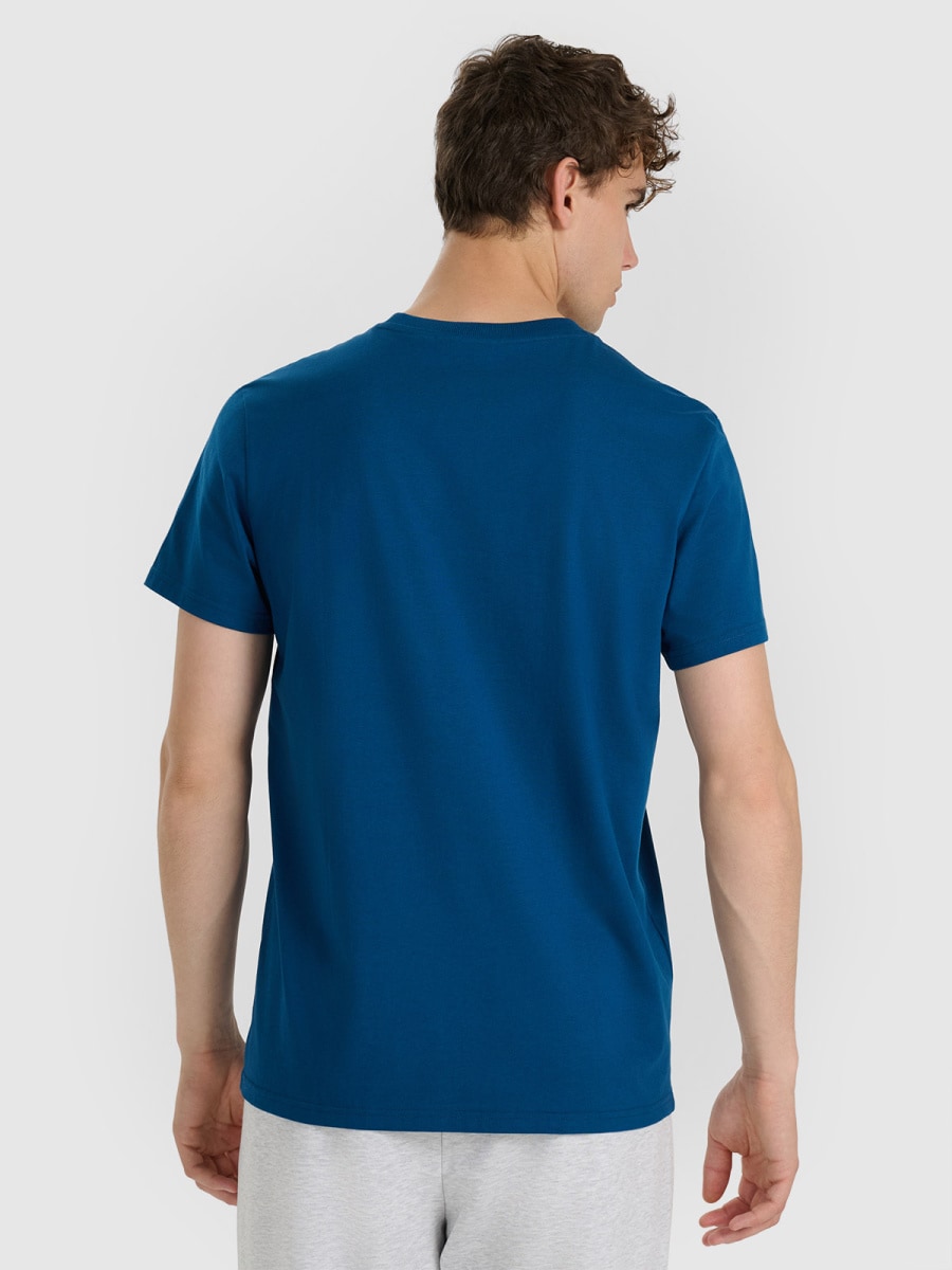 brīvā laika tkrekls tshirt teal 4f waw25ttshm3131 46s 2